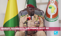Mamady Doumbouya, président de transition : "Nous voulons rendre le pouvoir aux Guinéens"