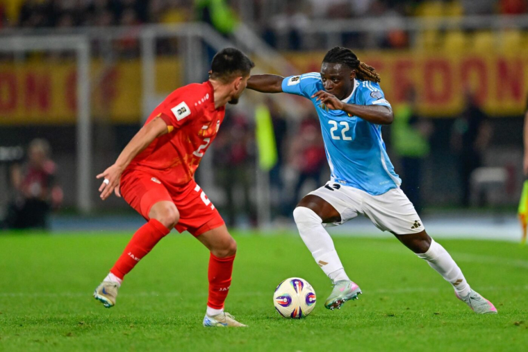 La Belgique rattrapée sur la fin en Macédoine