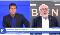 Charles Marinakis (Century 21) : "Le point bas du marché immobilier sera atteint à la fin de l'été !"