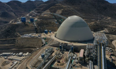 Photo d'archives: Vue générale de la mine de cuivre Quellaveco d'Anglo American au Pérou