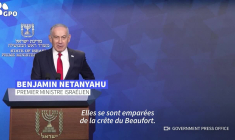 Netanyahu affirme que la prise de la forteresse de Beaufort au Liban est un "tournant décisif"