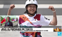 JO de Tokyo : la Japonaise Nomiji Nishiya première médaille d'or de l'histoire en skateboard