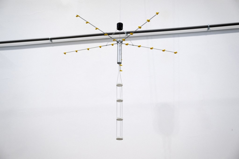 Une bouée Sonoflash à Gémenos, le 18 septembre 2024. ( AFP / MIGUEL MEDINA )