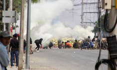 PLUS DE 180 MORTS DANS LES MANIFESTATIONS EN BIRMANIE, SELON UNE ONG