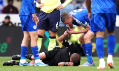 Quand Jamie Vardy pique le sifflet d'un arbitre... blessé