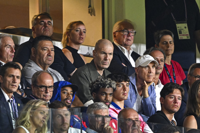 Zinédine Zidane est à Bollaert
