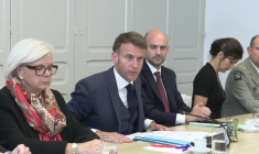 Actifs russes: finaliser une solution pour "sécuriser" des fonds pour Kiev (Macron)