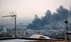 Après un bombardement israélien sur Téhéran, le 16 juin 2025 ( AFP / ATTA KENARE )