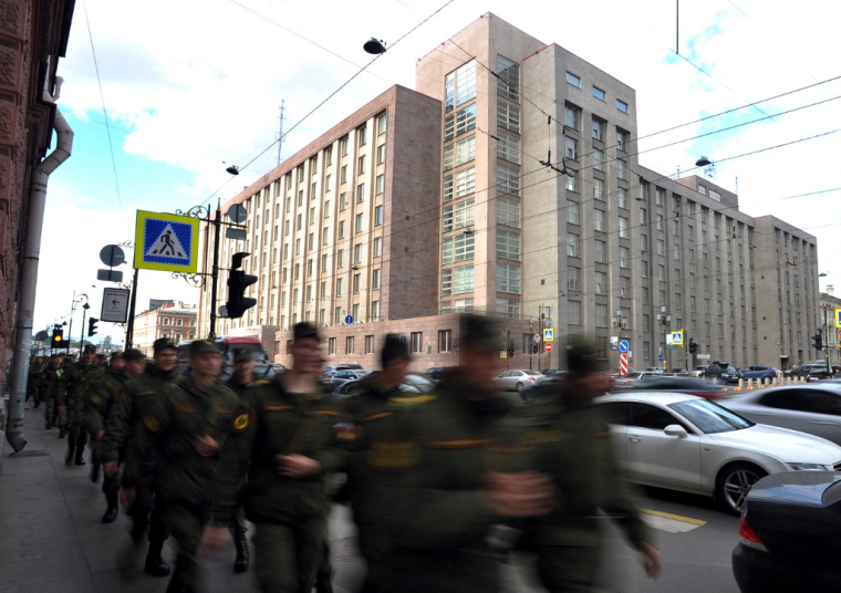 Le groupe Bonduelle dément distribuer des colis alimentaires aux soldats russes (photo d'illustration). ( AFP / OLGA MALTSEVA )
