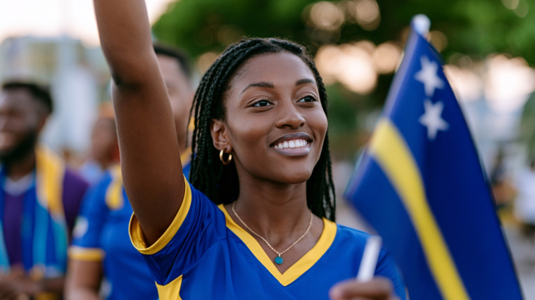 96% des joueurs de Cura&ccedil;ao sont n&eacute;s &agrave; l'&eacute;tranger. (cr&eacute;dit: Adobe Stock/photo g&eacute;n&eacute;r&eacute;e par IA)