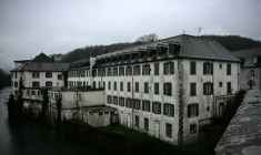 L'établissement catholique Notre-Dame-de-Bétharram (Pyrénées-Atlantiques), dans le sud-ouest de la France, le 12 février 2025 ( AFP / Philippe LOPEZ )
