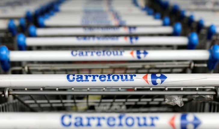 CARREFOUR DÉCROCHE EN BOURSE APRÈS SON ALERTE SUR RÉSULTATS
