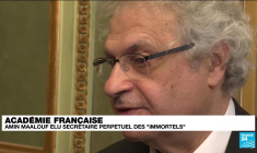 Amin Maalouf prend la tête de l'Académie française