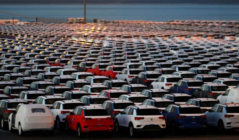 Des voitures produites à l'usine Autoeuropa