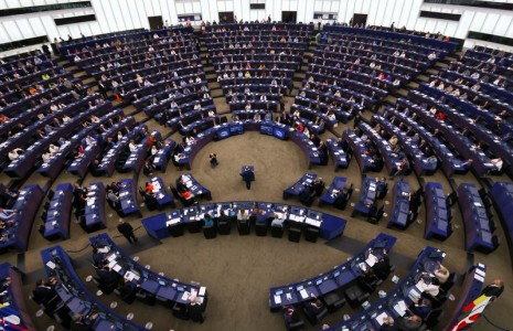 Le Parlement européen à Starsbourg, France
