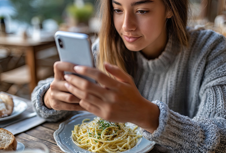 Des étudiants utilisent l’IA pour composer des menus plus équilibrés qui intègrent leurs contraintes budgétaires. (crédit: Adobe Stock/photo générée par IA)