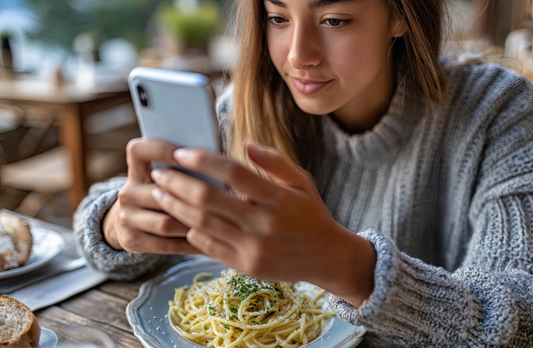Des étudiants utilisent l’IA pour composer des menus plus équilibrés qui intègrent leurs contraintes budgétaires. (crédit: Adobe Stock/photo générée par IA)