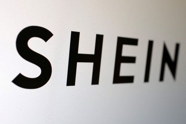 L'illustration montre le logo de Shein