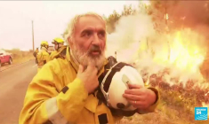 Incendie en France: La Gironde lutte contre le feu