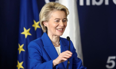 La présidente de la Commission européenne, Ursula von der Leyen