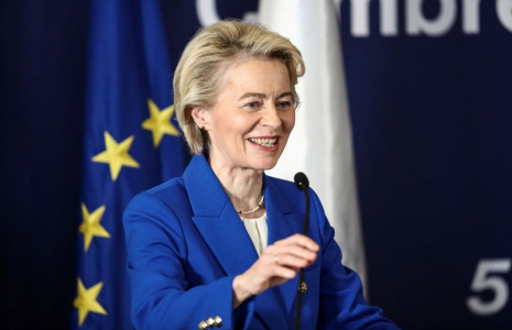 La présidente de la Commission européenne, Ursula von der Leyen