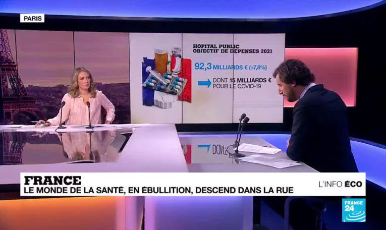 France : les soignants, en ébullition, descendent dans la rue