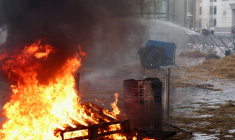 Manifestation des agriculteurs à Bruxelles