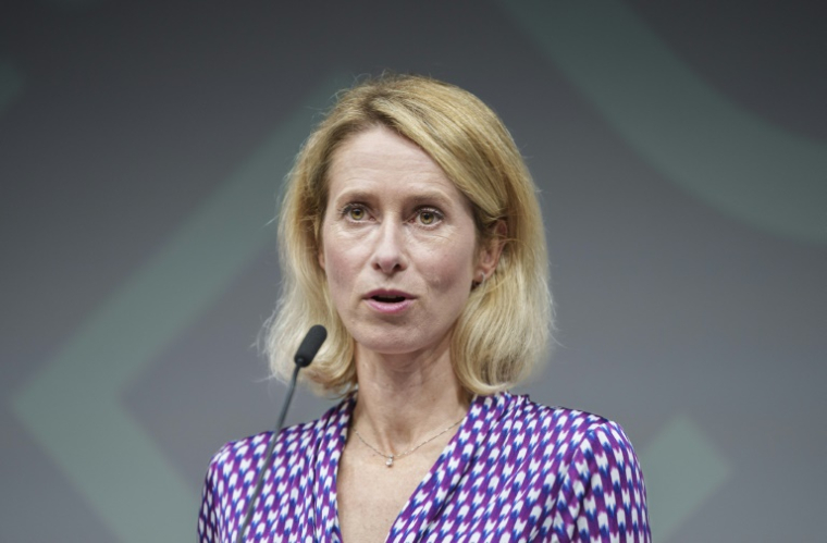 La cheffe de la diplomatie de l'Union européenne, Kaja Kallas, le 29 août 2025 à Copenhauge, au Danemark ( Ritzau Scanpix / Liselotte Sabroe )