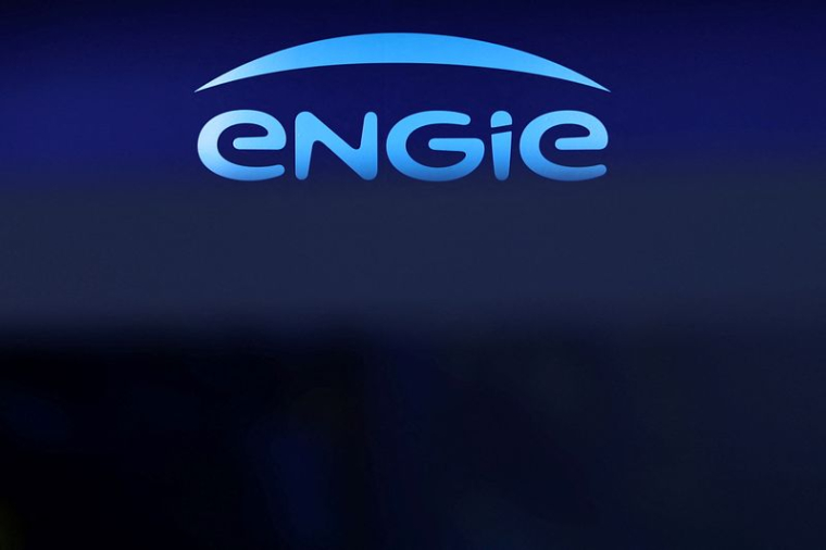 Un logo d'Engie est visible à la conférence Viva Technology à Paris