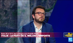 Européennes 2024 : en Italie, le parti d'extrême droite de Meloni en tête