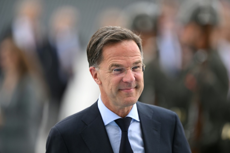 Le secrétaire général de l'OTAN, Mark Rutte, arrive à l'aéroport d'Esenboğa en amont du 36e sommet des chefs d'État et de gouvernement de l'OTAN à Ankara, le 6 juillet 2026 en Turquie ( POOL / Muhammed Abdullah Kurtar )