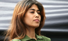 L'eurodéputée LFI Rima Hassan à Paris, le 14 juin 2025 ( AFP / Thomas SAMSON )