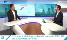 Comment était-il possible de battre le CAC 40 en 2020 dans un PEA ?