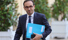 Le ministre des Comptes publics Thomas Cazenave, le 19 septembre 2023. ( AFP / EMMANUEL DUNAND )