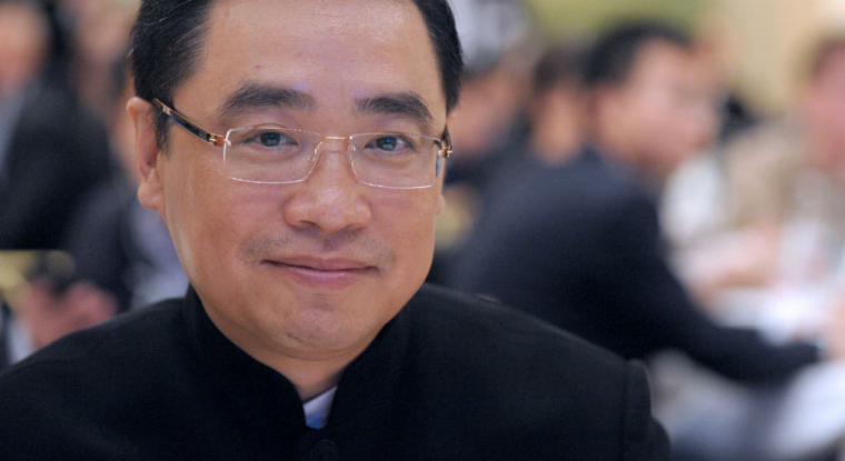 Wang Jian, président et fondateur du conglomérat chinois HNA est décédé à l'âge de 57 ans. (© AFP / E. Piermont)