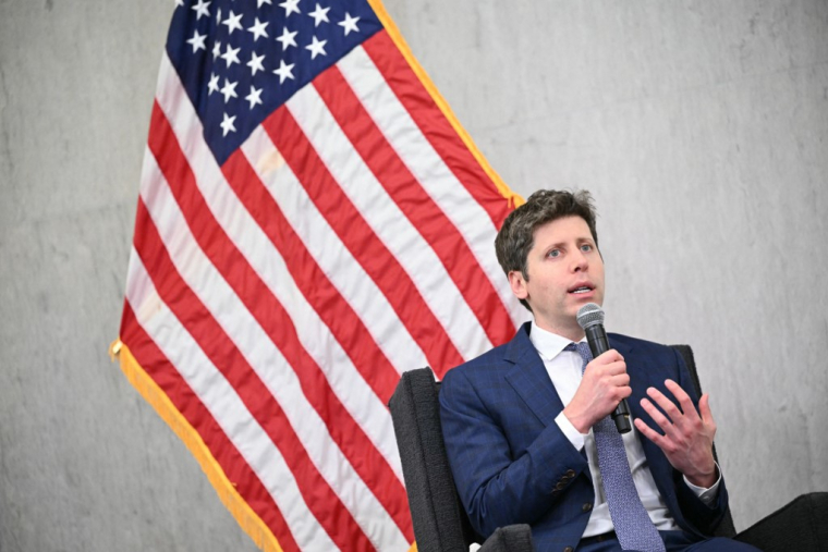 Sam Altman, PDG d'OpenAI, à Washington DC, le 22 juillet 2025 ( AFP / MANDEL NGAN )