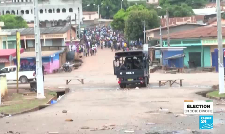 Tensions en Côte d'Ivoire à l'approche de la présidentielle, au moins trois morts
