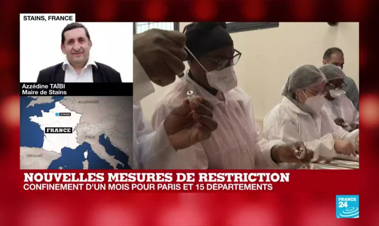 Covid-19 : "il faut absolument accélérer la vaccination" en Seine-Saint-Denis (maire de Stains)