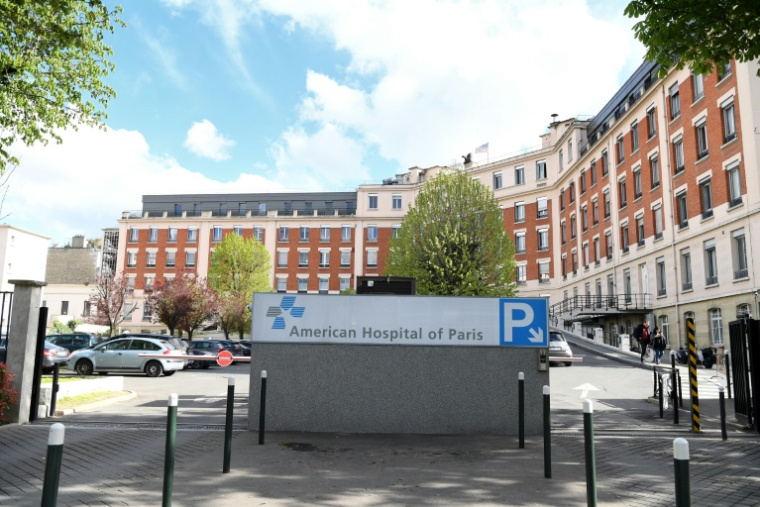 L'hôpital américain de Paris ,le 3 avril 2019,, à Neuilly-sur-Seine, dans les Hauts-de-Seine ( AFP / Alain JOCARD )