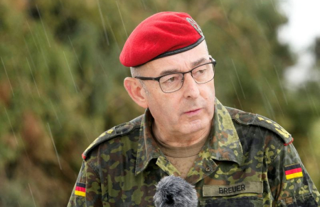 FILE PHOTO: Quadriga 2024 NATO military exercise in Pabrade