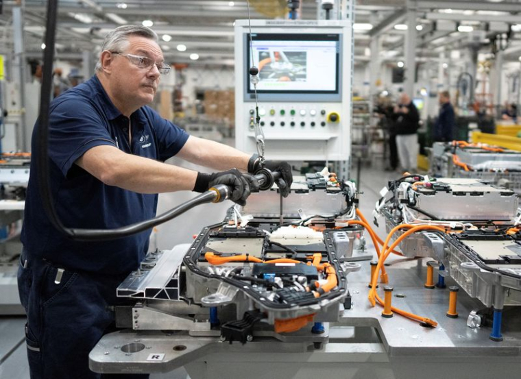 Une usine de fabrication de BMW à Greer, en Caroline du Sud