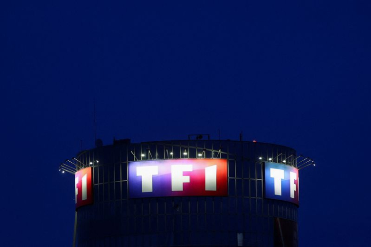 Le logo de la chaîne de télévision française TF1