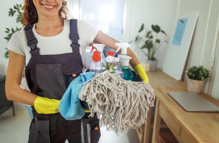 Les plateformes et entreprises de ménage à domicile permettent de recourir à ces services et de bénéficier d’aides de l’État. ( crédit photo : Getty Images )