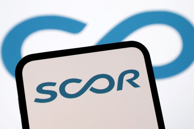 L'illustration montrant le logo de Scor