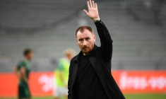 Le moment mignon du coach des Verts avec sa fille