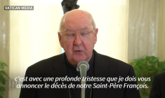 "Une grande tristesse": réactions à Rome après la mort du pape François