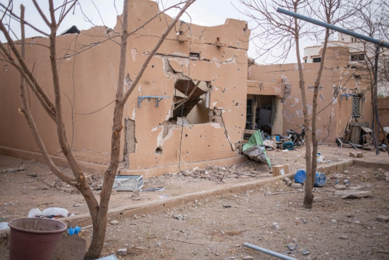 Vue générale d'une école endommagée par des combats à Kidal, le 9 mai 2026  ( AFP / - )