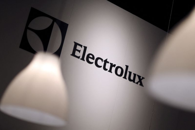 Logo d'Electrolux au salon de l'électronique IFA à Berlin