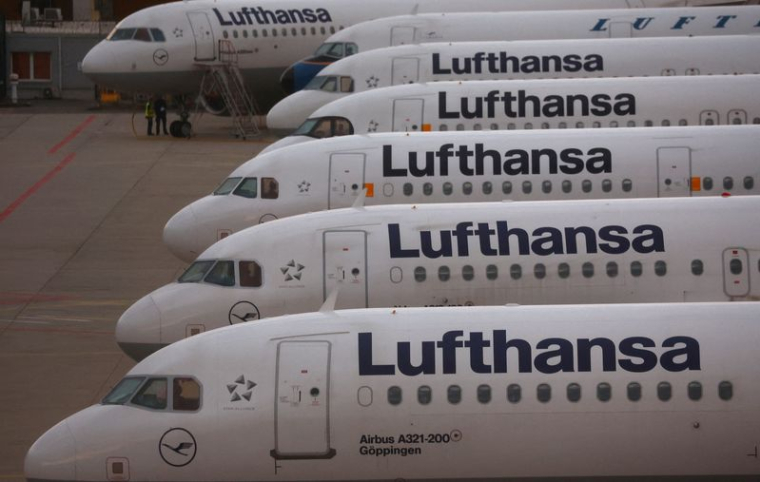 Les pilotes de Lufthansa en grève à l'aéroport de Francfort