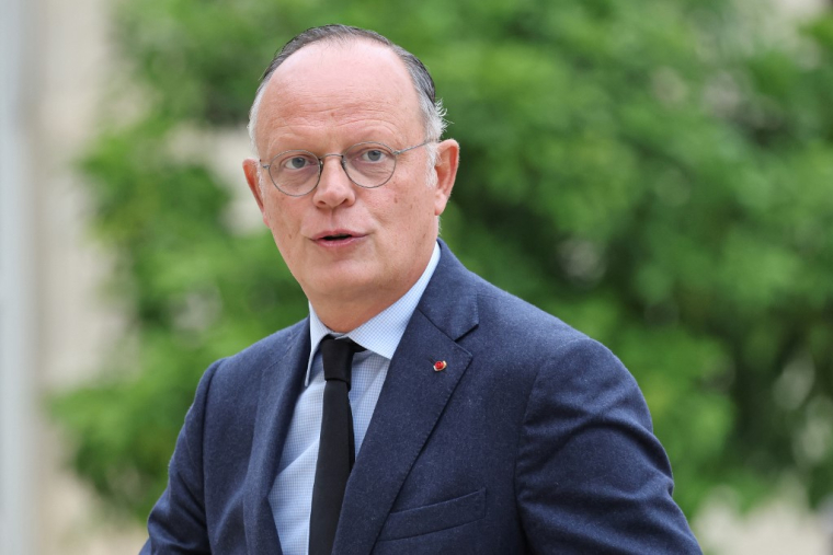 Édouard Philippe à Paris, le 10 octobre 2025. ( AFP / LUDOVIC MARIN )